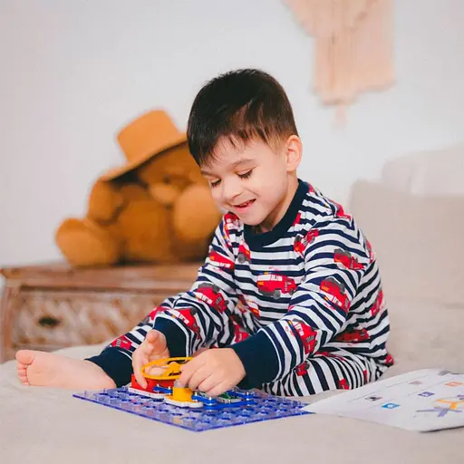 Электронный конструктор 201 Схема Doka D70706 звук и свет - фото 13