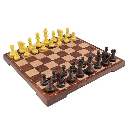 Набір настільних ігор "Магнітні шахи, шашки" 2 в 1 Bambi 2458, 30,5х30,5х2 см - фото 3