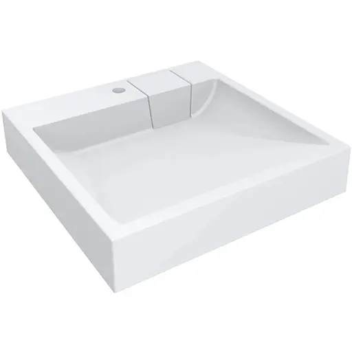 Умивальник Miraggio Tallinn mirasoft 0001120, Білий матовий - фото 1