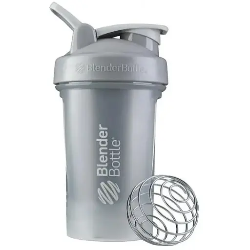 Шейкер спортивний BlenderBottle Classic Loop PRO 20oz/590 мл Pebble Grey (500385) (Loop_Pro_20oz_Grey) - фото 1