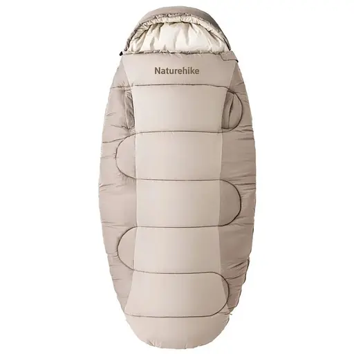 Спальный мешок овальный Naturehike PS200 CNK2350WS026, бежевый