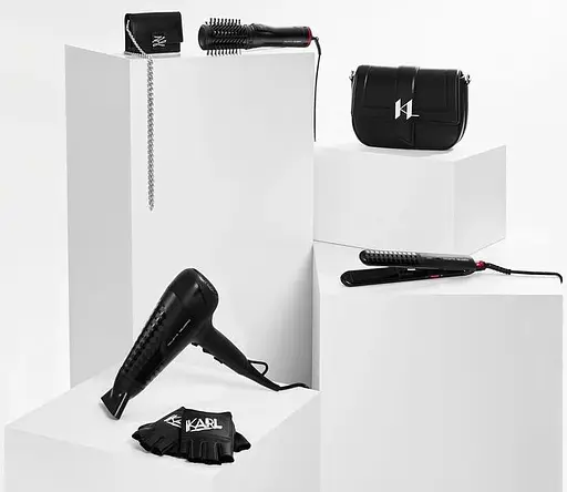 Фен Rowenta Studio Dry x Karl Lagerfeld, 2100 Вт, 3 режима, холодный обдув, черный - фото 5