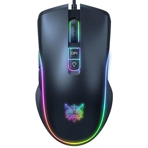 Миша ігрова Onikuma CW908 Gaming RGB підсвітка чорна - фото 3