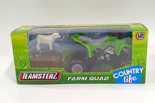 Ферма 1372247.V20 квадроцикл 10см, животное, в коробке (6903317516056) Зеленый - фото 1