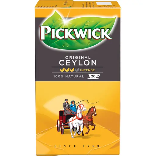 Чай черный Pickwick Original Ceylon 40 г (20 шт. х 2 г) - фото 3