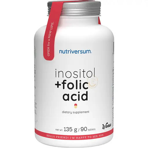 Дієтична добавка Nutriversum Inositol + Folic Acid 90 капсул - фото 1