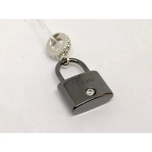 Срібна підвіска Aurora з керамікою і фіанітами. С4111Ч - фото 2