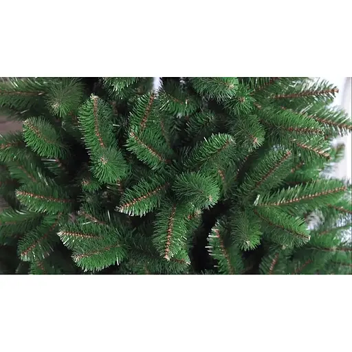 Ялинка штучна Hvoya 180 см на дерев’яній підставці зелена - фото 5