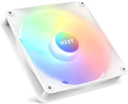 Вентилятор NZXT NZXT, F140RGB Core - 140mm - Hub-mounted RGB Fans-Single (White) (RF-C14SF-W1) - фото 2