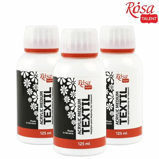 Медіум Rosa Talent для акрилових фарб по тканині 125 мл - фото 2