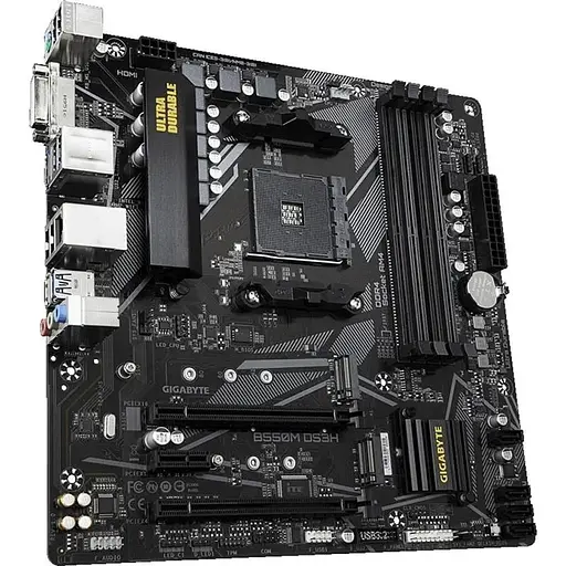 Материнська плата Gigabyte B550M DS3H Socket AM4 - фото 3