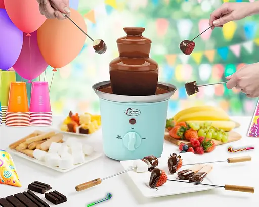 Шоколадний фонтан Bestron, 3 яруси, з функцією збереження тепла, 60 Вт - фото 4