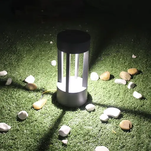 Ландшафтний чорний світильник 20х10 см | Line F | Арт. 76003-2 - фото 7