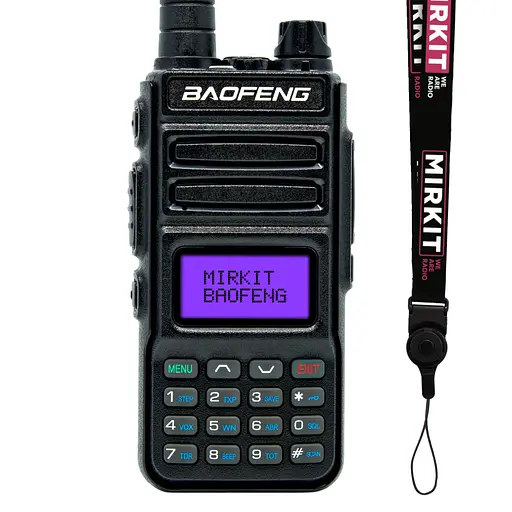 Рація Baofeng RT15UV MK5 + Шнурок Mirkit (8550)