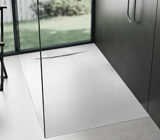 Душовий піддон Rea Bazalt 80x100 white REA-K3300 Білий - фото 2