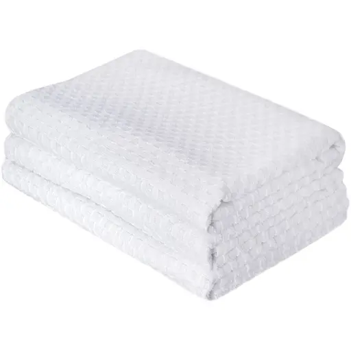 Полотенце Lotus Home Larna белое 90х150 см (svt-2000022346108) - фото 5