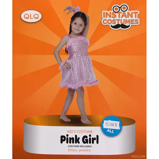 Карнавальний костюм для дівчинки Devilon Pink Girl 110-120 см (CC249B) - фото 3