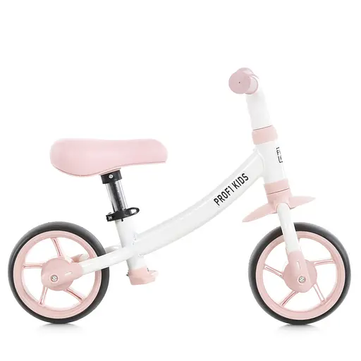 Біговел MBB 1040 Pink, біло-рожевий, сталева рама, EVA-колеса 10, для дітей 2-5 років - фото 3