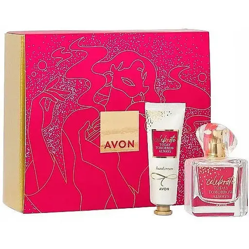 Набір Avon TTA Celebrate для неї (edp/50ml + h/cr/30ml) (158511354) - фото 1