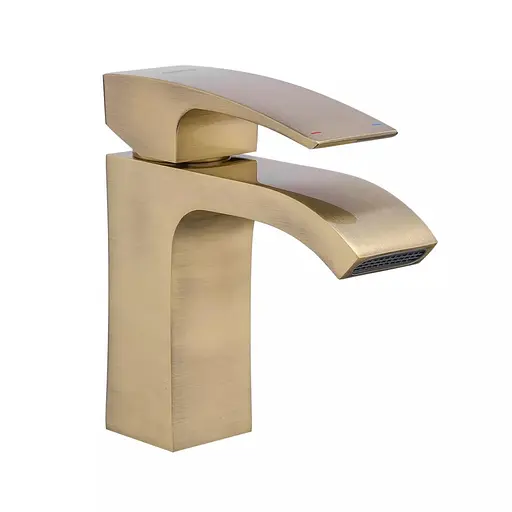 Змішувач для умивальника Gappo G1007-4 бронза Бронза - фото 1