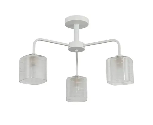 Стельовий світильник G 07469/3 білий - фото 2