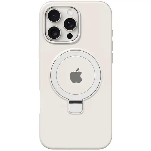 Чохол Epik Silicone Case Full Protective with Ring для Apple iPhone 16 Pro 6.3 White