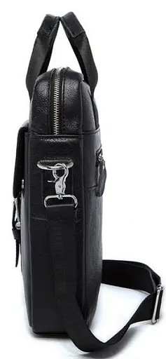 Чоловіча шкіряна сумка Vintage 28х30х6 см sum0012798 - фото 2