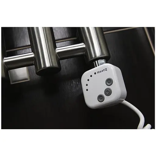 Электрический тен HeatQ HEC 300 Вт с кабелем цвет белый (H300.W.SC), Белый - фото 3