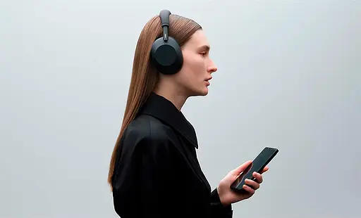 Навушники бездротові Sony WH-1000XM6 (WH1000XM6B.CE7) чорні - фото 9