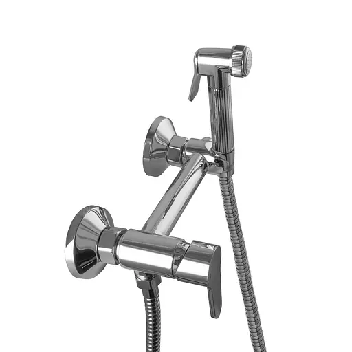 Смеситель для гигиенического душа наружного монтажа 150 мм Domino Prestige DPS-6-106MIX, Хром - фото 5