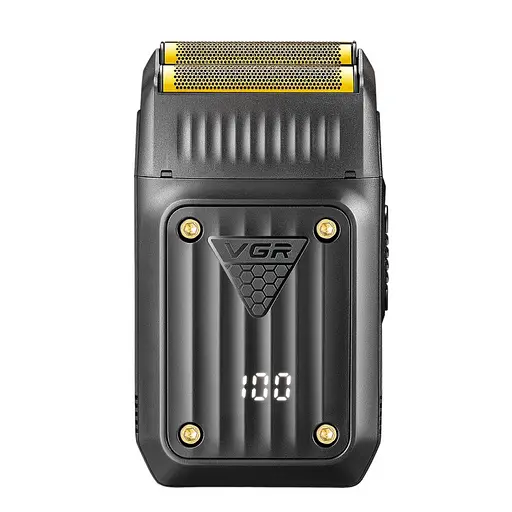 Електробритва Шейвер VGR V-363 з подвійним лезом (Чорний) - фото 2