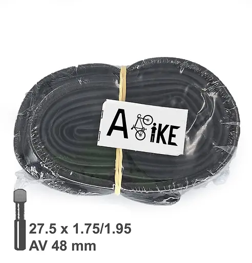 Камера велосипедна A-Bike 27.5x1.75/1.95 AV 48 мм (G0001803) - фото 2