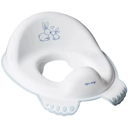 Накладка дитяча на сидіння унітазу Tega Baby Bunny white - фото 1
