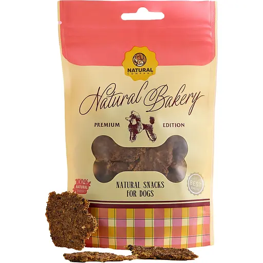 Лакомство для собак Natural печенье с говядиной бататом и киноа 100 г