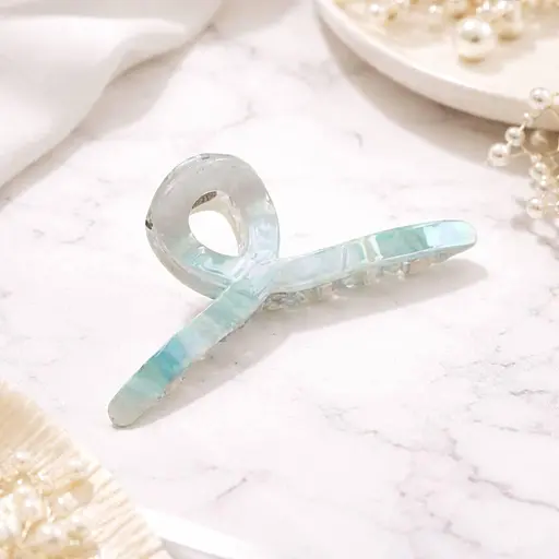 Іридцентні бантики крабіки Rainbow Pearl Bow 12 шт. - фото 4