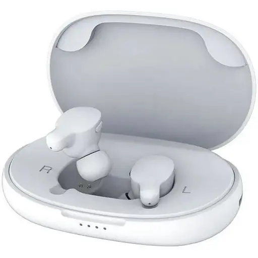 Бездротові навушники Bluetooth Remax True TWS-6 Hi-Fi, BT5.0, 55mAh, 380mAh, 4hours, white