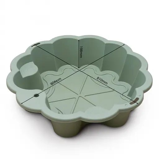 Песочница-бассейн "Цветочек" 01234/03, 80 х 81 х 20 см - фото 3