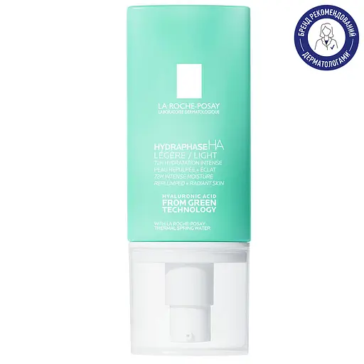 Интенсивный увлажняющий крем La Roche-Posay Hydraphase HA Light для нормальной и комбинированной кожи лица 50 мл (MB283800) - фото 2