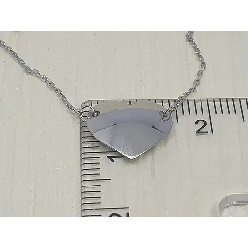 Срібне кольє Qvaliz Серце. 90800917 40 - фото 3