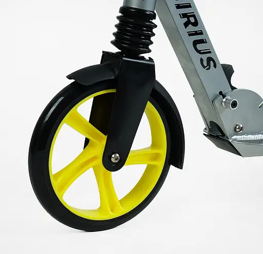 Самокат двоколісний Skyper S-25817 Sirius сіро-жовтий - фото 7