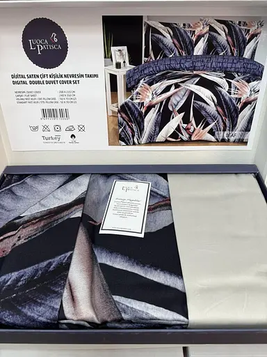 Постільна білизна Leaf Сатин-Digital Luoca Patisca pbe0051939 - фото 5