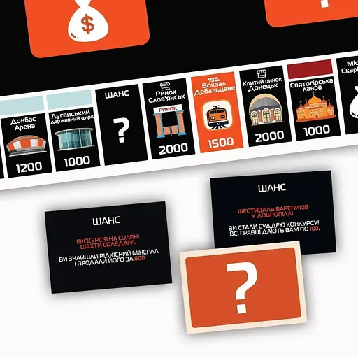 Настільна гра Монополія Донбасу PLR-0046 від 2 до 5 гравців - фото 8