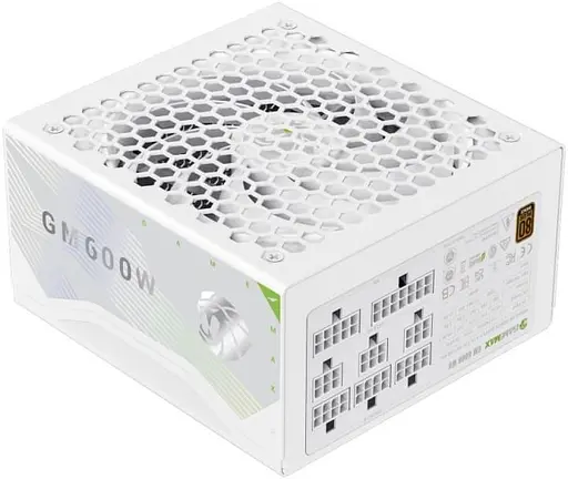 Блок живлення GameMax GM 600B 600W 80+ Bronze White (GM 600B WH Fully-modular New) - фото 2