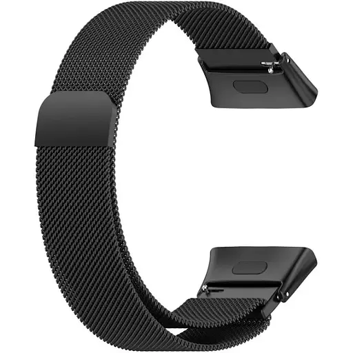 Ремінець DK для Xiaomi Redmi Watch 3 Metal Milanese Loop Magnetic (black) - фото 2