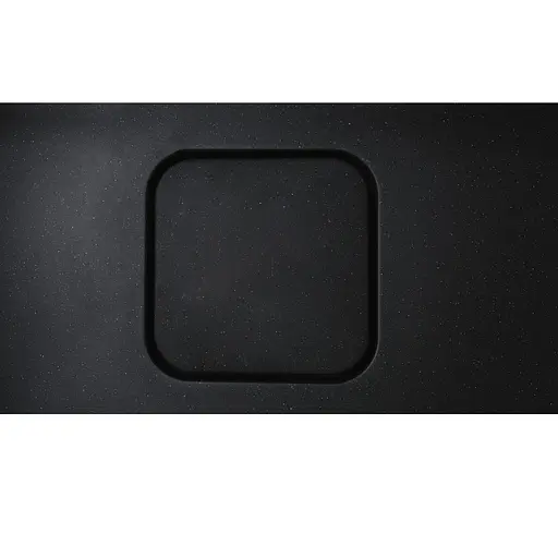Гранитная мойка Globus Lux Barbora черный металлик 510x510 мм А0001, Черный - фото 4
