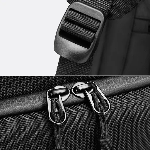 Рюкзак міський Ozuko 9409S 23л для ноутбука до 15,6" Black (16197) - фото 8