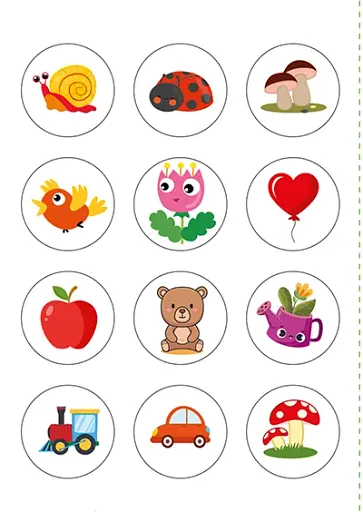 Милі звірята. Ведмедик (+ наліпки) - Одноліткова О.В. - фото 6