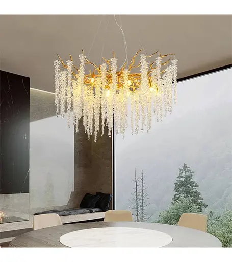 Люстра Romin 8011-800 gold (золото) - фото 1