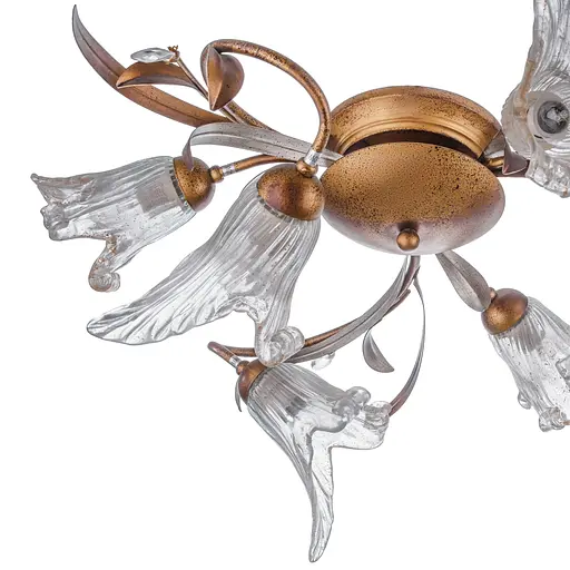 Люстра потолочная Brille флористика E14 40W BR (BKL-159S/6) - фото 2