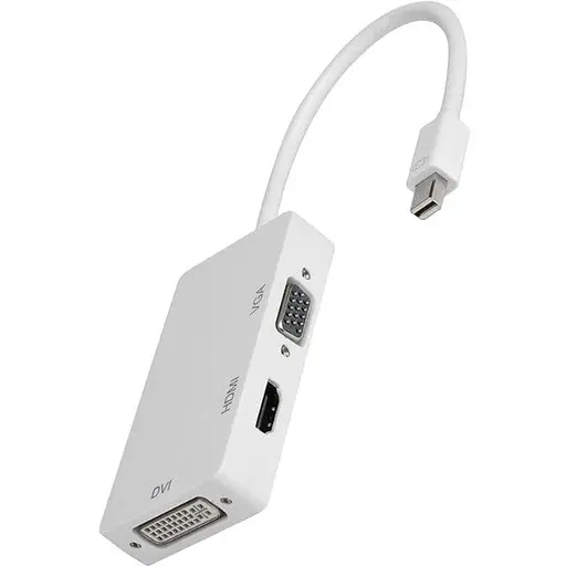 Перехідник mini DisplayPort M HDMI/VGA/DVI 24+5 FHD 1080p